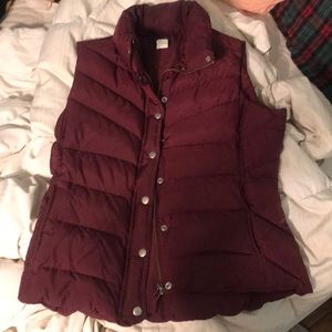 J crew down vest
